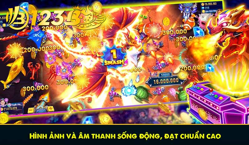 Bắn cá Thần tài: Bí kíp Hack xu hiệu quả, lợi nhuận cao 8 Hình ảnh và âm thanh sống động, đạt chuẩn cao